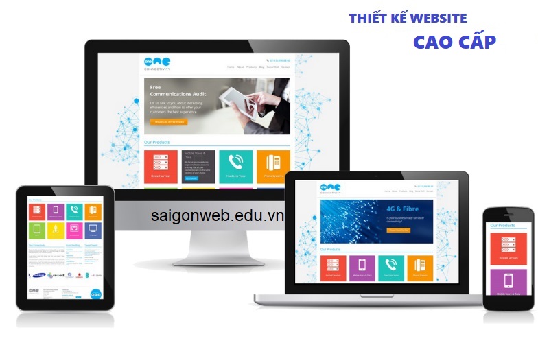 Công ty dịch vụ thiết kế website cao cấp top 1, giá tốt